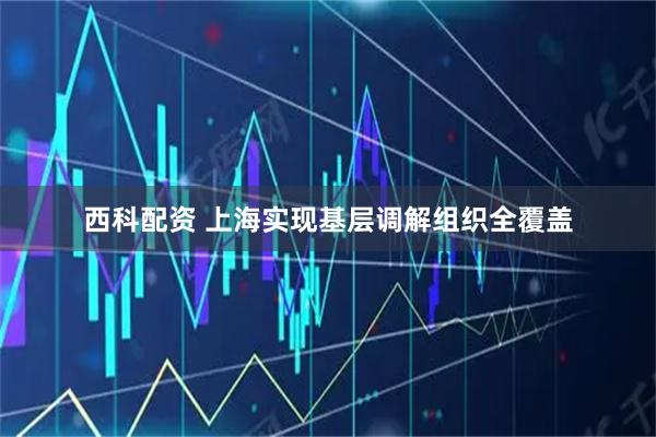 西科配资 上海实现基层调解组织全覆盖
